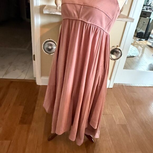 ANTHROPOLOGIE NWT MAUVE DRESS SIZE LARGE - Picture 3 of 6